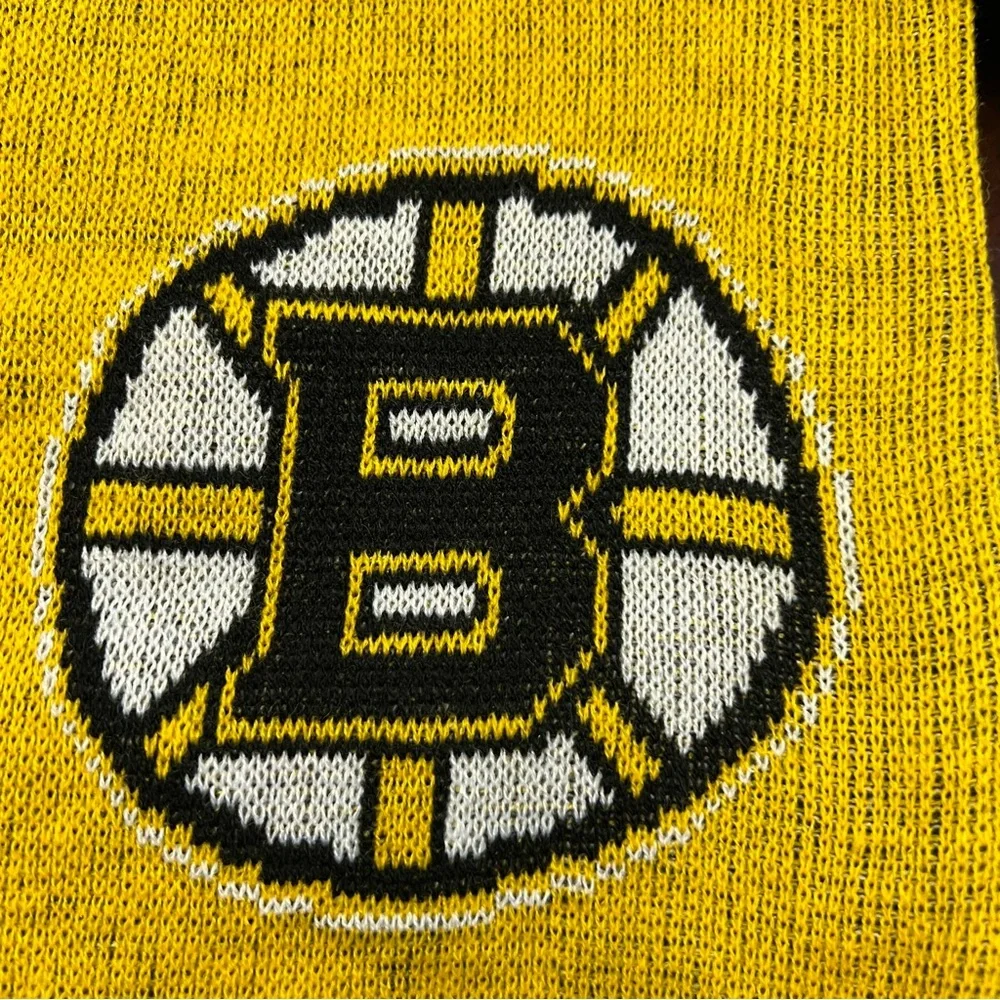 Boston Bruins FOCO Glove & Scarf Combo Set NHL hockey sports NWT